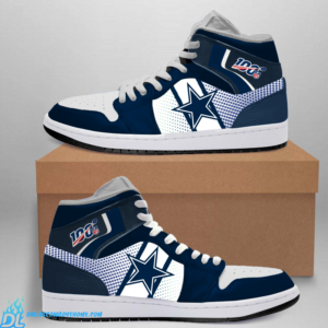 Dallas Cowboys Printed Unisex Basketball Shoes