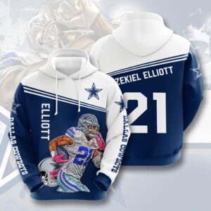 Dallas Cowboys Hoodie Elliott American's Team