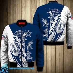 Dallas Cowboys Jackets Mens Cartoon Athlete Ball Star
