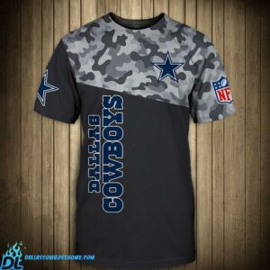 Dallas Cowboys Military Shirt 3D Short Sleeve