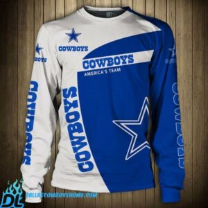 Dallas Cowboys Sweatshirt Cheap 3D Pullover Long Sleeve