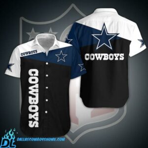 dallas cowboys hawaiian shirt short sleeve