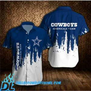 Dallas Cowboys Hawaiian Button Up Shirt