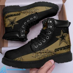 Dallas Cowboys boots camo style