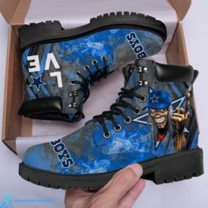 Dallas Cowboys boots ghost rider