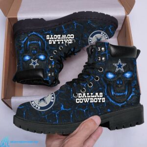 Dallas Cowboys boots skull 3D print full