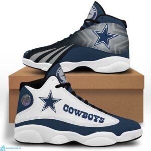 Dallas Cowboys Air Jordan 13 Sneakers Sport Shoes Plus Size