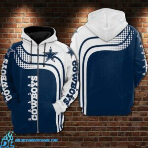 Dallas Cowboys hoodie with zipper