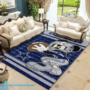 Dallas Cowboys rug custom Micky helmet