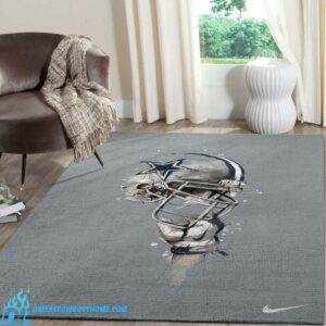 Dallas Cowboys rug grey custom