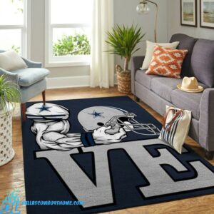 Dallas Cowboys rug love helmet custom