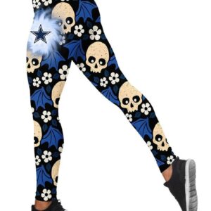 Dallas Cowboys leggings skull print full 3D