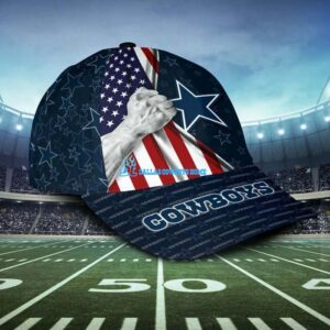 Dallas Cowboys custom 3D cap print full C011