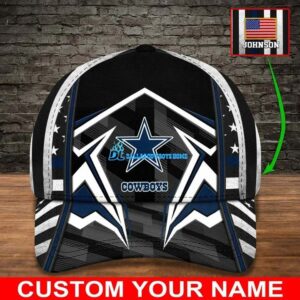 Dallas Cowboys custom 3D cap print full C010