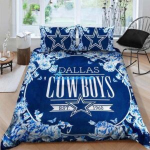 Dallas Cowboys custom print full 3D bedding set B010