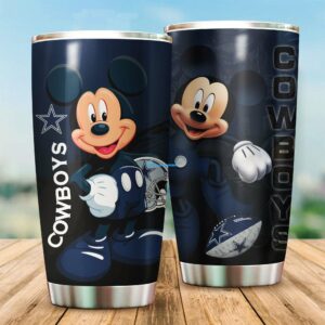Dallas Cowboys custum Mickey tumbler print 3D
