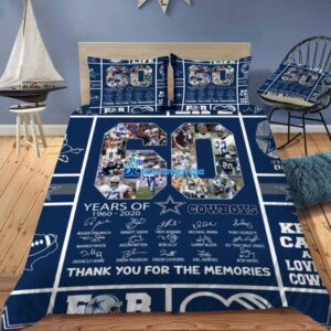 Dallas Cowboys custom print full 3D bedding set B002