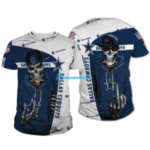 Dallas Cowboys Halloween design death t shirt