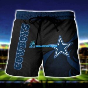 black Dallas Cowboys shorts