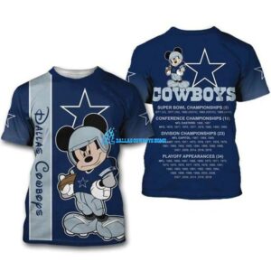 royal blue Dallas Cowboys t shirt