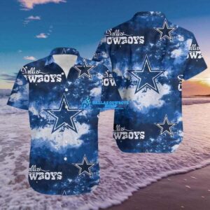 Dallas Cowboys custom 3D Hawaiian shirt N77110