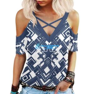 Dallas Cowboys Shoulder T-Shirt DCH005