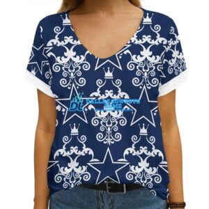 Dallas Cowboys round neck T-shirt custom 3d DCH007