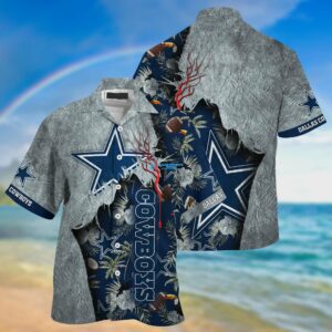 Dallas Cowboys Hawaiian shirt 0001220005 Design by Dallas Cowboys Home