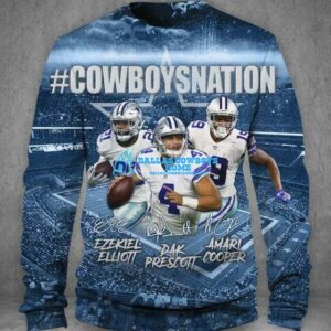 Dallas Cowboys Off The Shoulder Sweatshirt