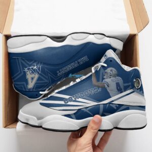 Men's AJ13 Dak Prescott Blue Dallas Cowboys Limited Shoe