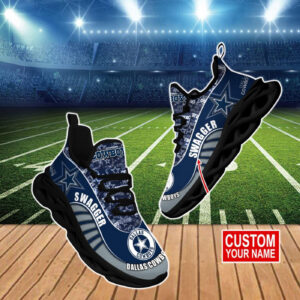 Custom Dallas Cowboys Max Soul Shoes Print Full 3D