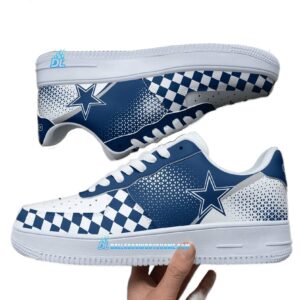 Vintage Dallas Cowboys Shoes, Custom Dallas Cowboys For Lover, NFL Dallas Cowboys Sneakers For Fan