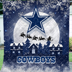 Trend 2023 Dallas Cowboys Quilt, Custom Dallas Cowboys Quilt Blanket, NFL Dallas Cowboys Breathable Quilt
