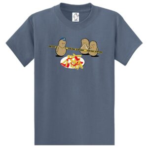 Potato Murder , Funny Shirts ,Men'S Shirts , Big And Tall Shirts , Men'S Big And Tall Graphic T-Shirt