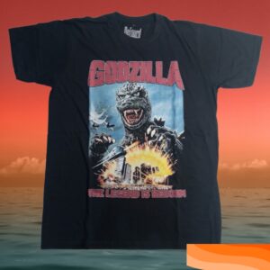 Vintage Godzilla Movie T-Shirt, Retro Japan Movie Tee, Godzilla The Legend Is Reborn Movie Unisex Shirt, Vintage Heavy Cotton Graphic Tee