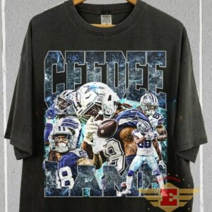 Vintage 90S Graphic Style Ceedee Lamb T-Shirt, Ceedee Lamb Shirt, Vintage Oversized Sport Tee, Retro American Football Bootleg Gift