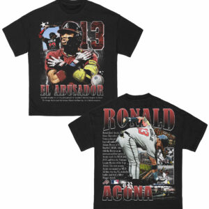 Ronald Acuna Jr Vintage Atlanta Braves Tshirt