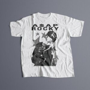 Asap Rocky T-Shirt, Asap Graphic Tee, Rocky Merch, Rap Shirt, Vintage, Unisex Gift, Concert T-Shirt