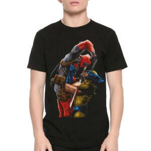 Deadpool And Wolverine Comics T-Shirt / Men'S Women'S Sizes / 100% Cotton Tee (Dea-864222)