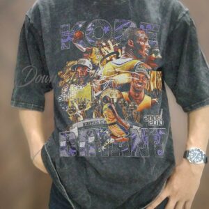 Vintage Wash Kobe Bryant T-Shirt, 90S Graphic Style Kobe Bryant Oversized Tshirt, Vintage Retro Basketball Shirt, Vintage Sports Gift