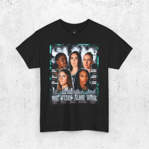 Sabrina Ionescu & Breanna Stewart Shirt, New York Liberty Magazine Cover T-Shirt, Unisex Sports Tee, Vintage Retro Basketball Streetwear