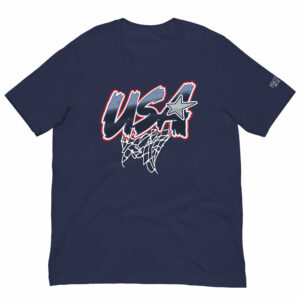 2024 Usa Olympic Basketball Graphic T Shirt