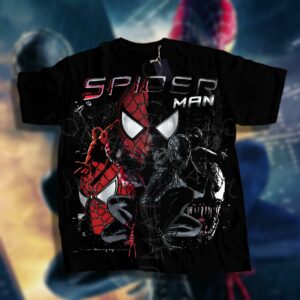 Limited Spiderman 90S Style Graphic Tee Unisex For Men & Women